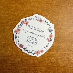 Floral‎ Inspirational Sticker